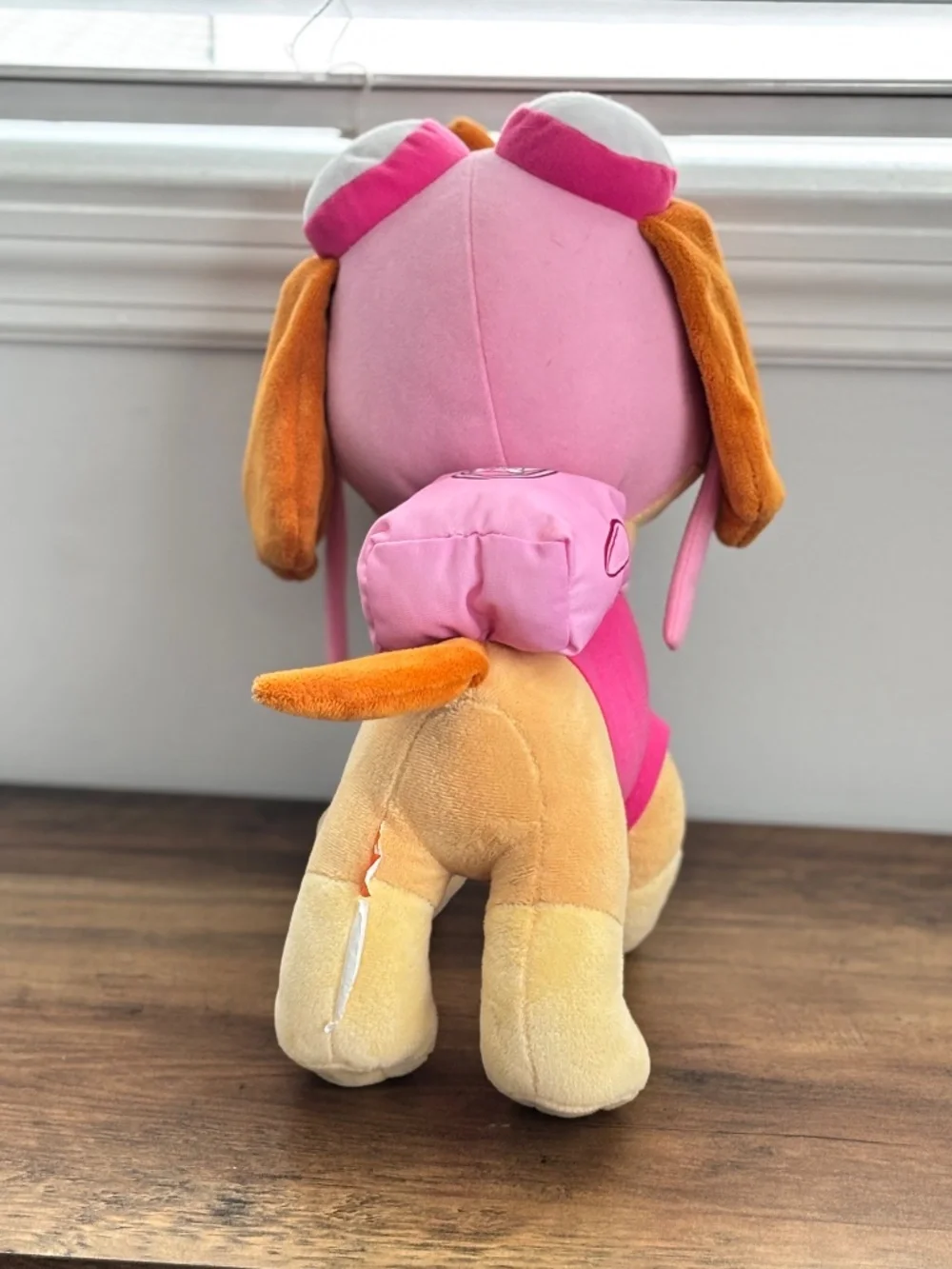 Nick Jr Paw Patrol LARGE Skye Plush Pink Girl Pillow Puppy Dog Stuffed Animal